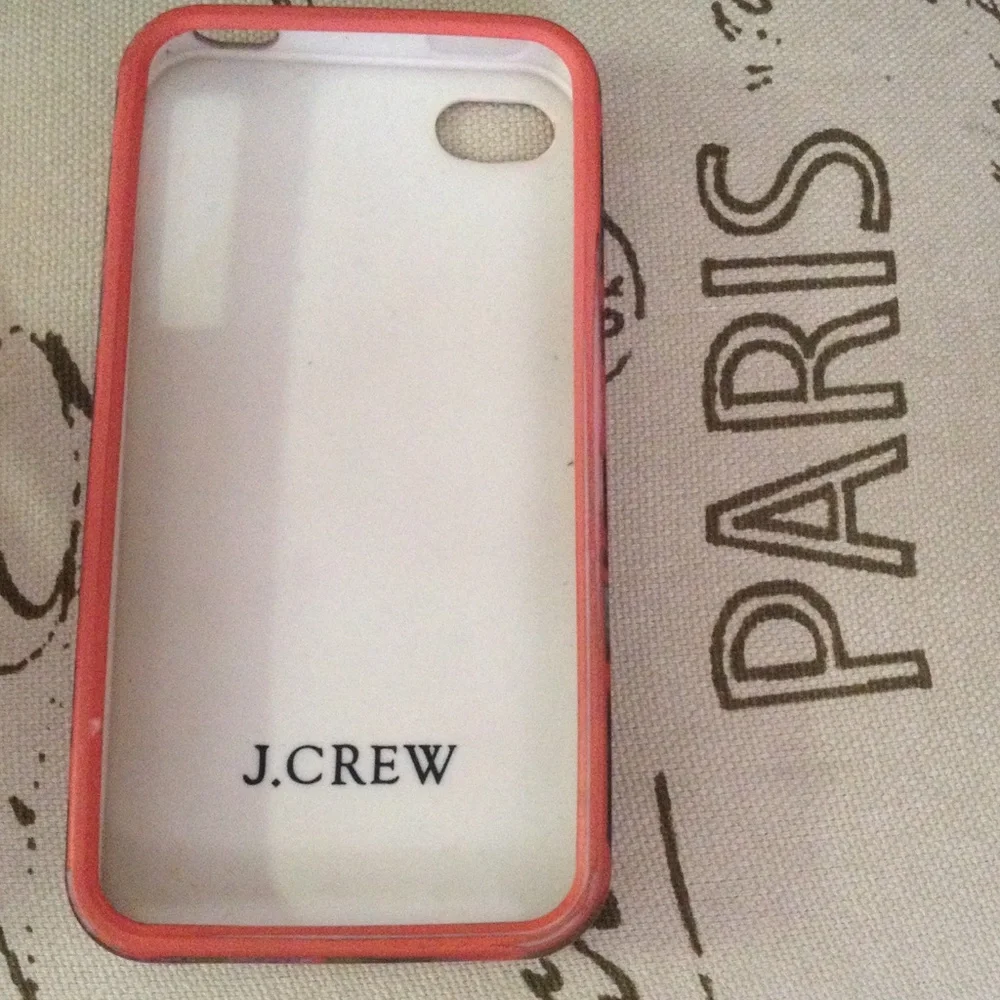 J.Crew Floral iPhone 4/4S Case Retro Pink Blue